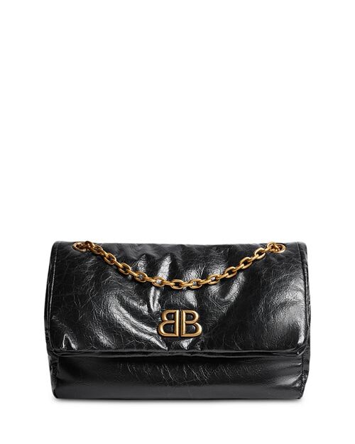 Кожаная сумка через плечо Monaco среднего размера с цепочкой Balenciaga, цвет Black
Кожаная сумка через плечо Monaco среднего размера с цепочкой Balenciaga, цвет Black