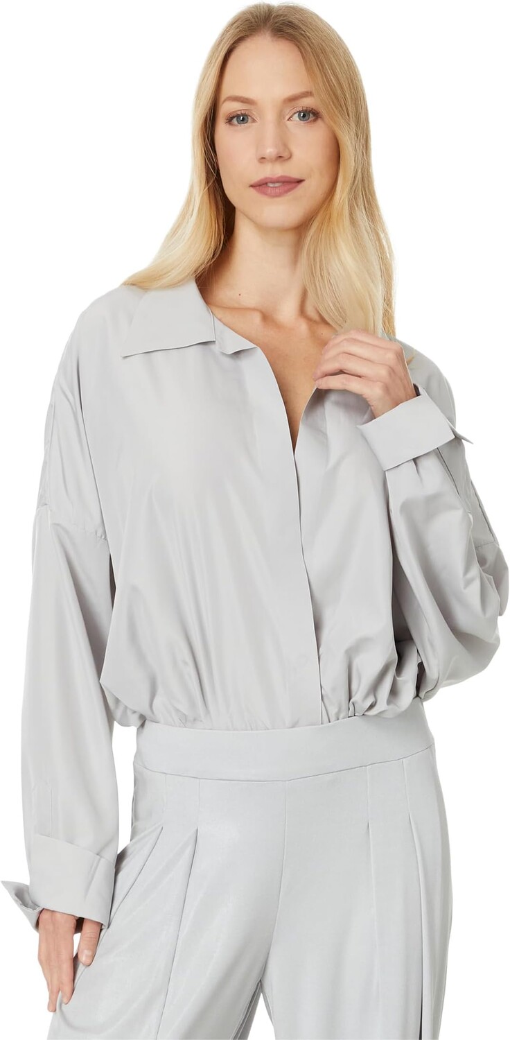 Рубашка Norma Kamali Super Oversized Boyfriend NK Shirt Bodysuit, цвет Dove
Рубашка Norma Kamali Super Oversized Boyfriend NK Shirt Bodysuit, цвет Dove
