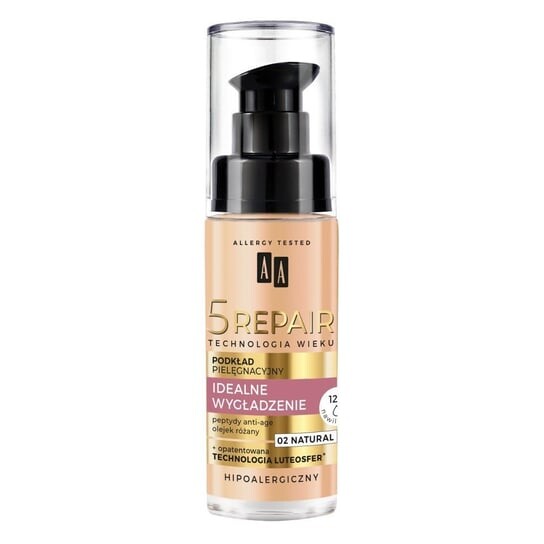Тональный крем Perfect Smoothing Care — 02 Natural, 30 мл AA, Age 5 Repair Technology
Тональный крем Perfect Smoothing Care — 02 Natural, 30 мл AA, Age 5 Repair Technology