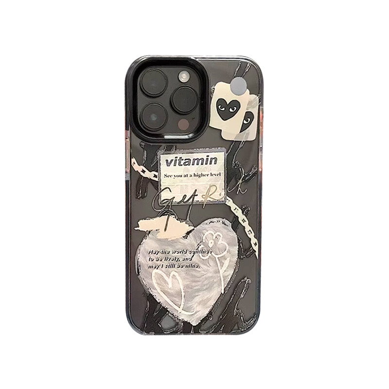 Чехол для телефона Taowantong Tao Wantong, Gray graffiti heart black circle lens airbag anti-fall
Чехол для телефона Taowantong Tao Wantong, Gray graffiti heart black circle lens airbag anti-fall