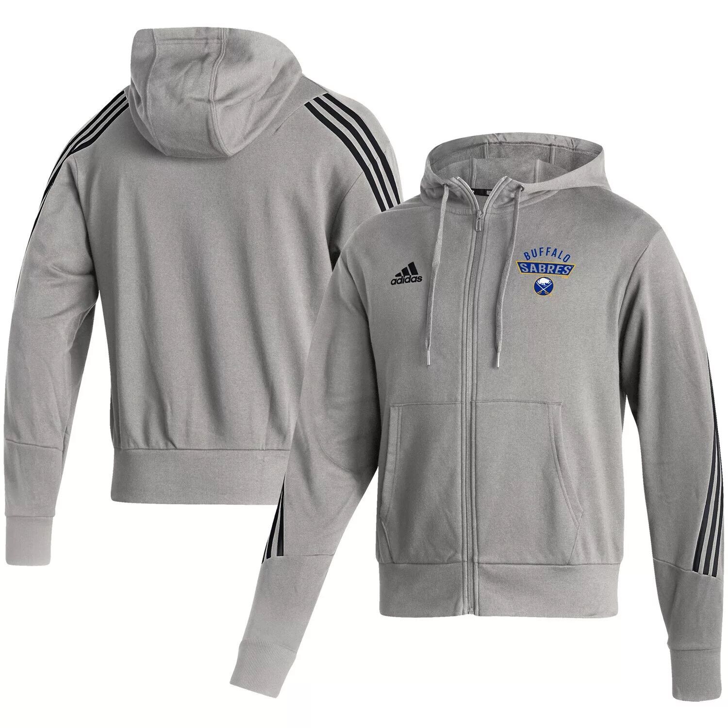 Мужская худи adidas Heathered Grey Buffalo Sabers Fashion с молнией во всю длину
Мужская худи adidas Heathered Grey Buffalo Sabers Fashion с молнией во всю длину