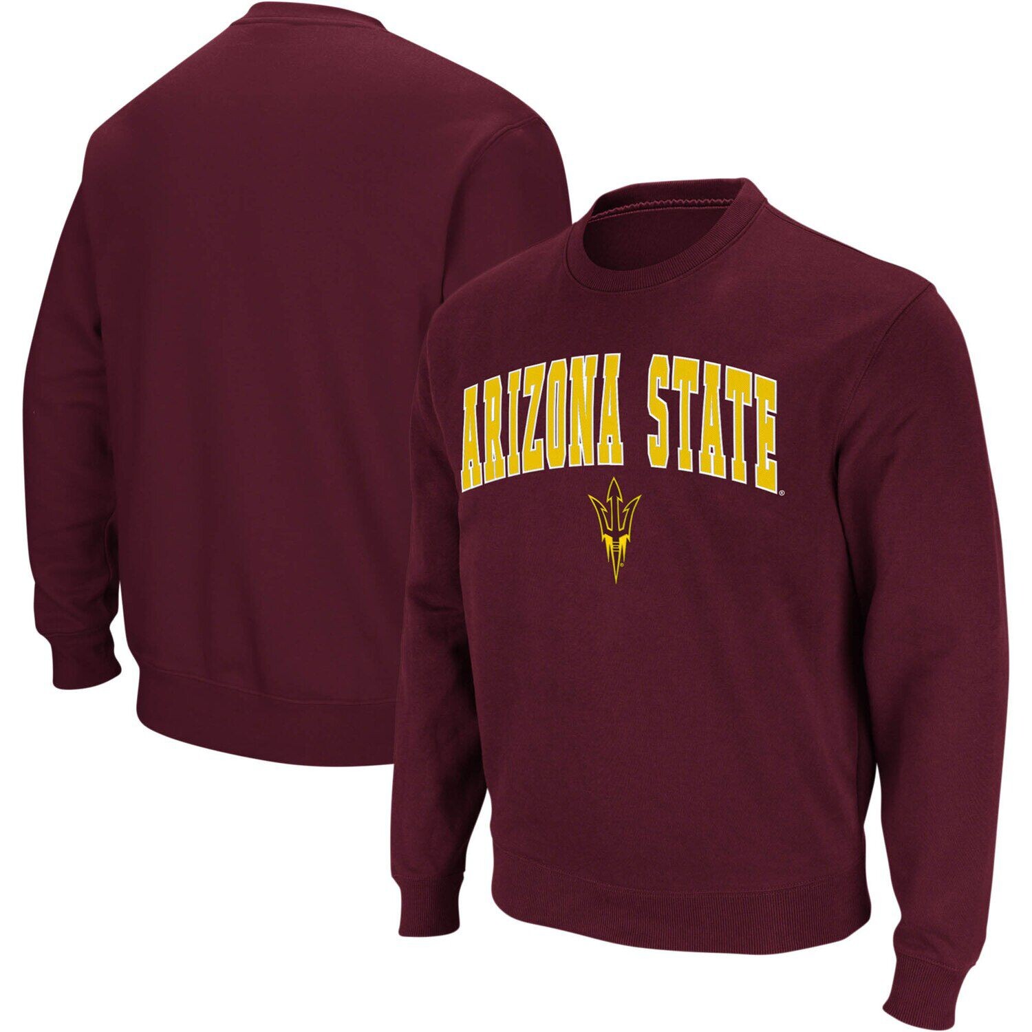 Мужской темно-бордовый свитшот с круглым вырезом Arizona State Sun Devils Arch & Logo Colosseum, Красный
Мужской темно-бордовый свитшот с круглым вырезом Arizona State Sun Devils Arch & Logo Colosseum, Красный