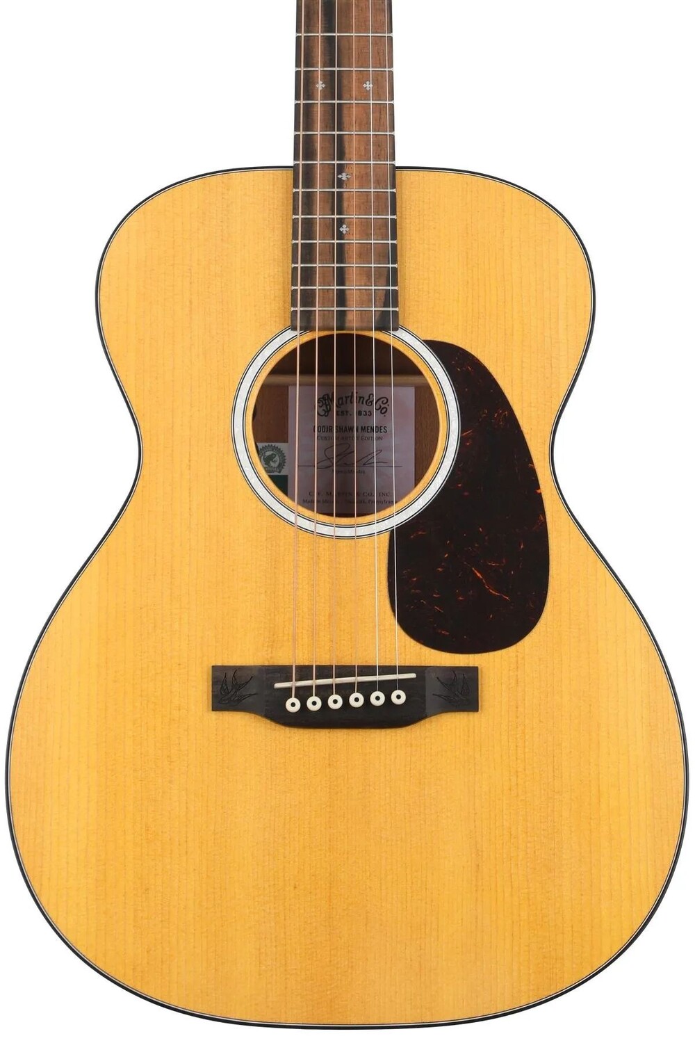 Акустически-электрическая гитара Martin 000JR-10E Shawn Mendes Signature - Natural
Акустически-электрическая гитара Martin 000JR-10E Shawn Mendes Signature - Natural