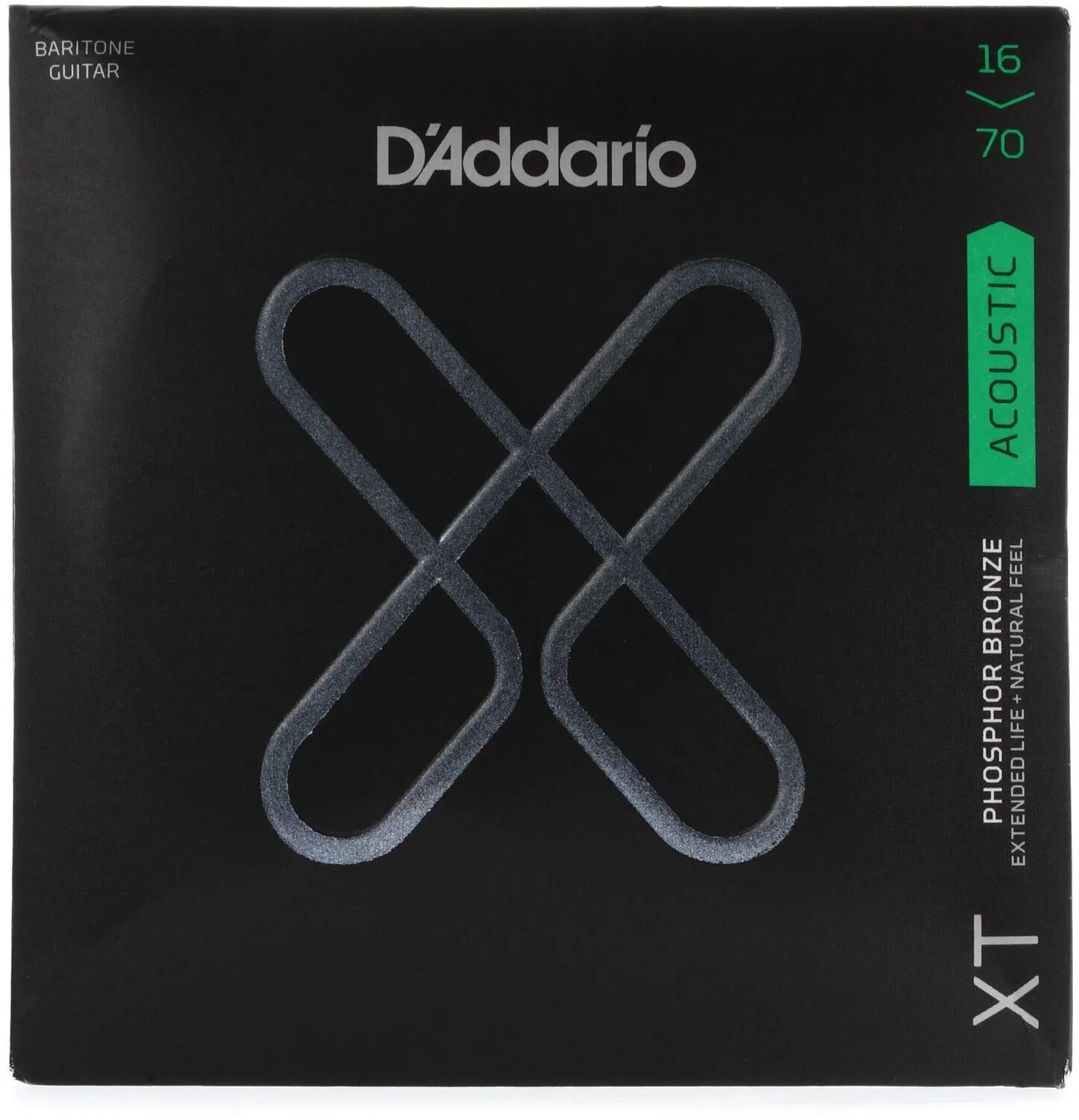 Струны D'Addario XTAPB1670 XT для баритоновой акустической гитары с покрытием из фосфорной бронзы — .016-.070, средние
Струны D'Addario XTAPB1670 XT для баритоновой акустической гитары с покрытием из фосфорной бронзы — .016-.070, средние