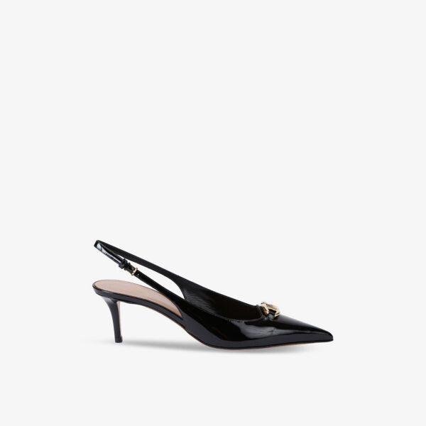 Туфли-Лодочки Vlogo moon из лакированной кожи с открытой пяткой Valentino Garavani, черный
Туфли-Лодочки Vlogo moon из лакированной кожи с открытой пяткой Valentino Garavani, черный
