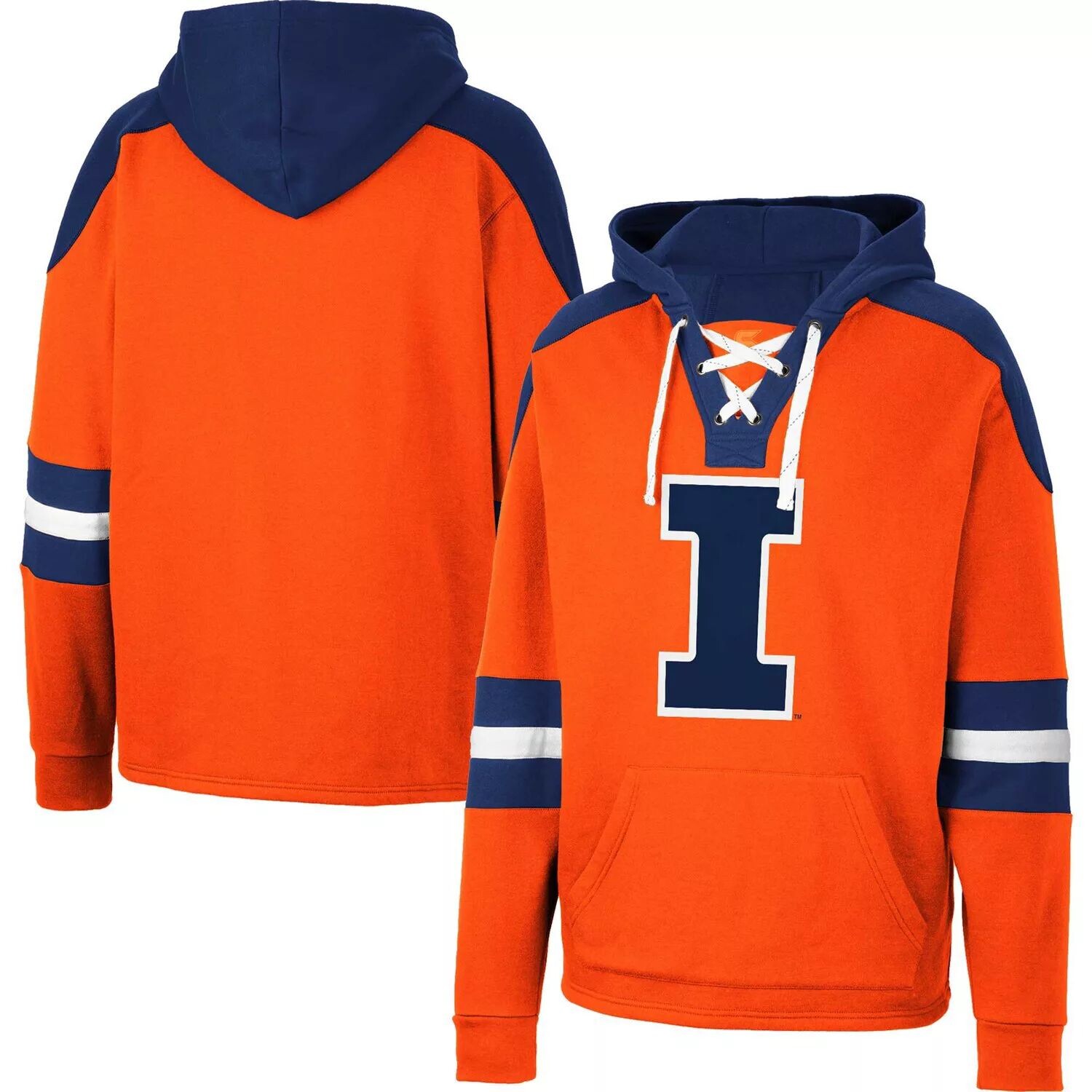 Мужской пуловер с капюшоном Colosseum Orange Illinois Fighting Illini на шнуровке 4.0
Мужской пуловер с капюшоном Colosseum Orange Illinois Fighting Illini на шнуровке 4.0