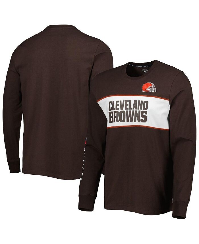 Мужская коричневая футболка с длинным рукавом Cleveland Browns Peter Team Tommy Hilfiger, коричневый
Мужская коричневая футболка с длинным рукавом Cleveland Browns Peter Team Tommy Hilfiger, коричневый