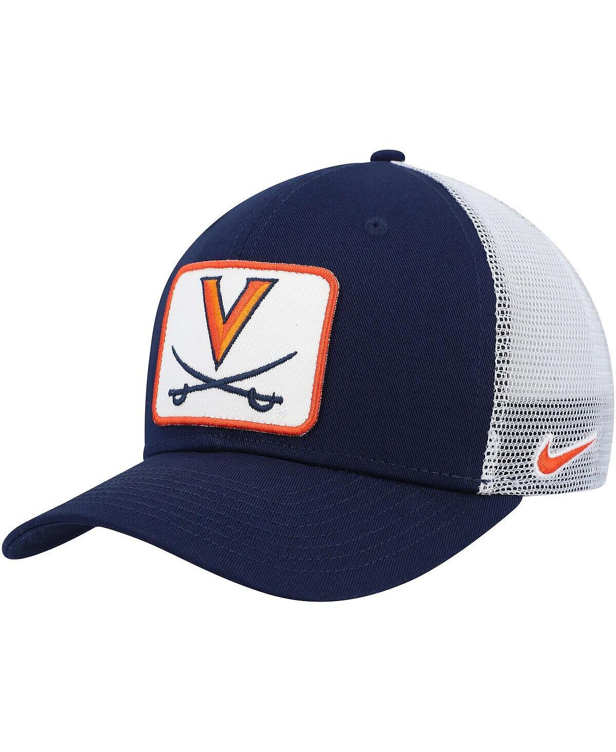 Мужская темно-сине-белая кепка Virginia Cavaliers Classic99 Trucker Snapback Nike
Мужская темно-сине-белая кепка Virginia Cavaliers Classic99 Trucker Snapback Nike