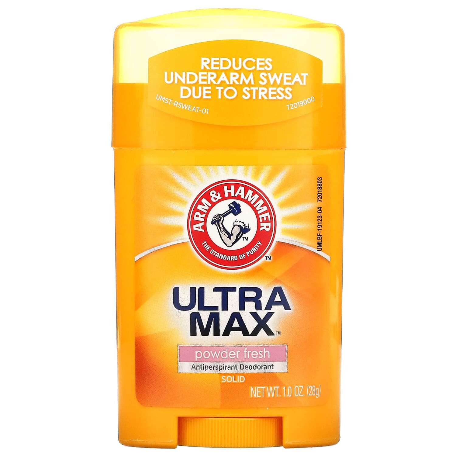 UltraMax, твердый дезодорант-антиперспирант для мужчин, свежий аромат, 28 г (1 унции), Arm & Hammer
UltraMax, твердый дезодорант-антиперспирант для мужчин, свежий аромат, 28 г (1 унции), Arm & Hammer