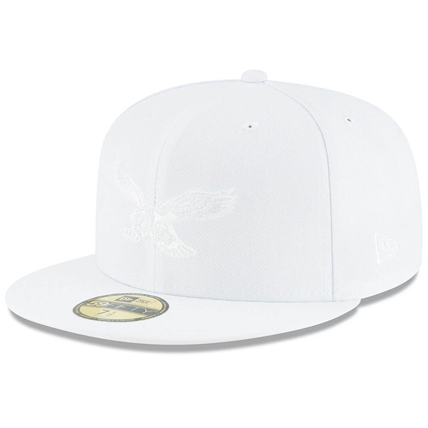 Мужская облегающая шляпа New Era Philadelphia Eagles белого цвета на белом 59FIFTY
Мужская облегающая шляпа New Era Philadelphia Eagles белого цвета на белом 59FIFTY