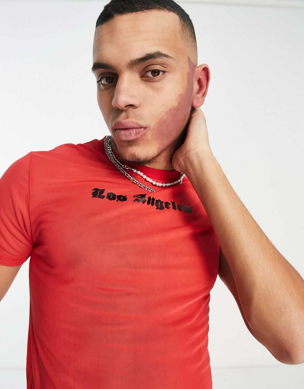 Красная укороченная футболка скинни скинни ASOS DESIGN с принтом города Лос-Анджелес, Красный
Красная укороченная футболка скинни скинни ASOS DESIGN с принтом города Лос-Анджелес, Красный