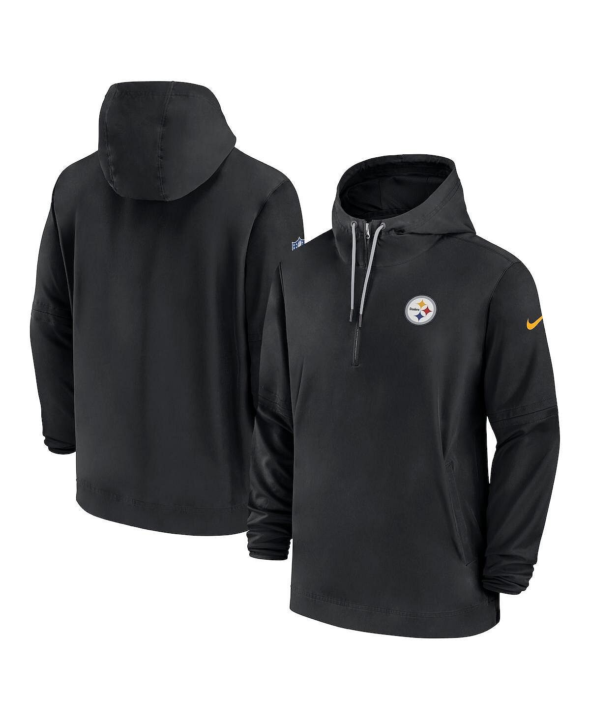 Мужская черная толстовка с молнией на четверть сбоку Pittsburgh Steelers Sideline Nike
Мужская черная толстовка с молнией на четверть сбоку Pittsburgh Steelers Sideline Nike