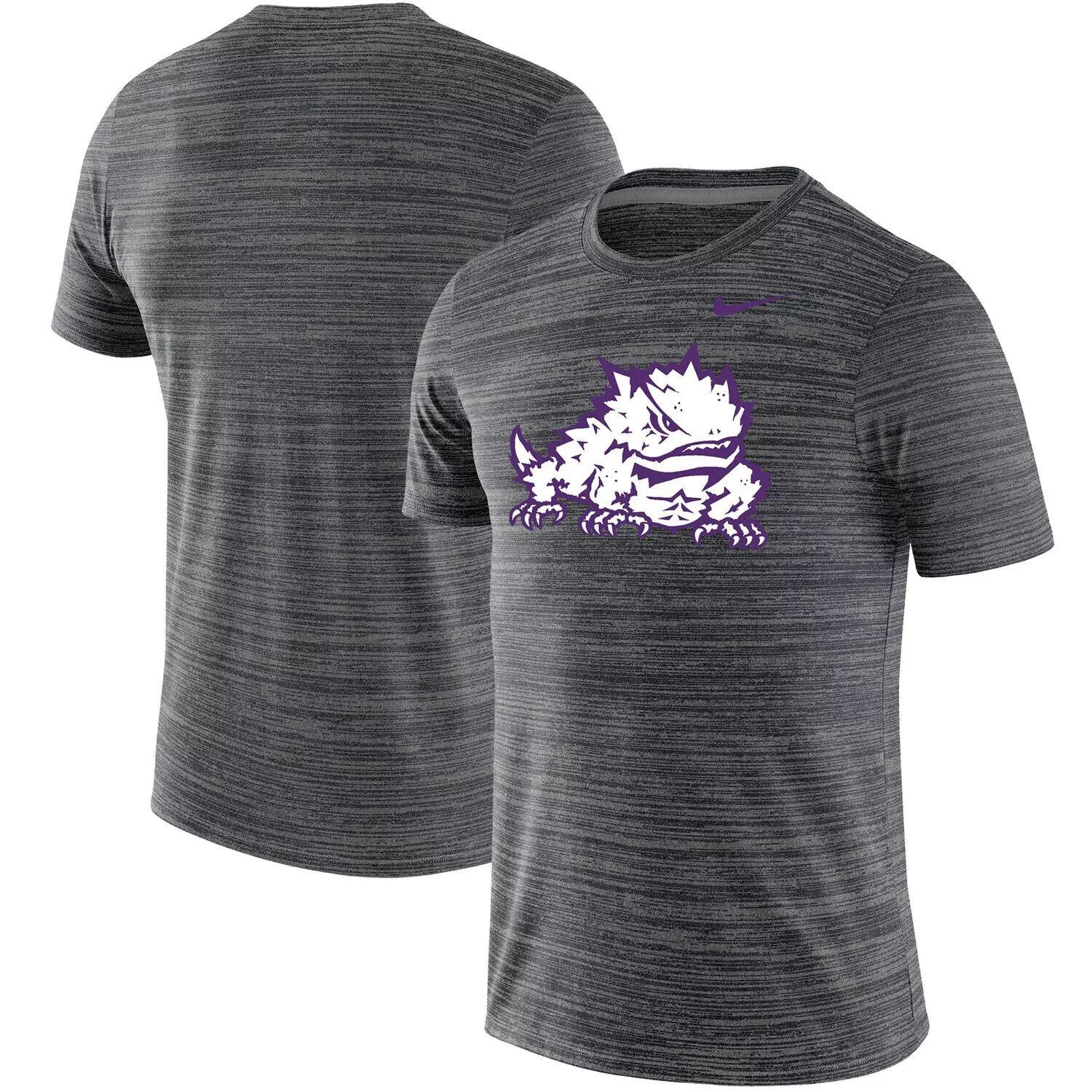 Мужская черная футболка TCU Horned Frogs Big & Tall Velocity Performance Nike, Черный
Мужская черная футболка TCU Horned Frogs Big & Tall Velocity Performance Nike, Черный