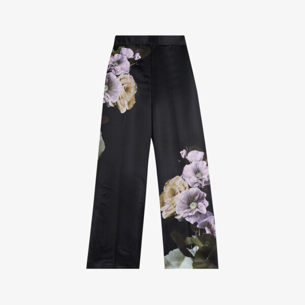 Тканые брюки Nayaat с высокой посадкой и цветочным принтом Ted Baker, черный
Тканые брюки Nayaat с высокой посадкой и цветочным принтом Ted Baker, черный