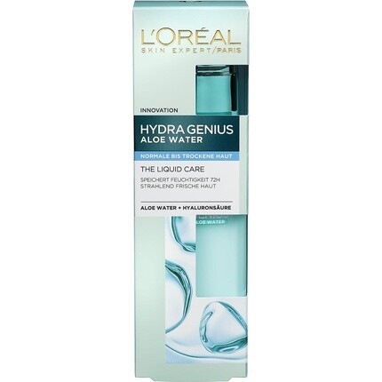 L'Oréal Paris Hydrating Fluid Hydra Genius Aloe Water Увлажнение и свежесть для нормальной и сухой кожи с водой алоэ и гиалуроновой кислотой 70 мл
L'Oréal Paris Hydrating Fluid Hydra Genius Aloe Water Увлажнение и свежесть для нормальной и сухой кожи с водой алоэ и гиалуроновой кислотой 70 мл