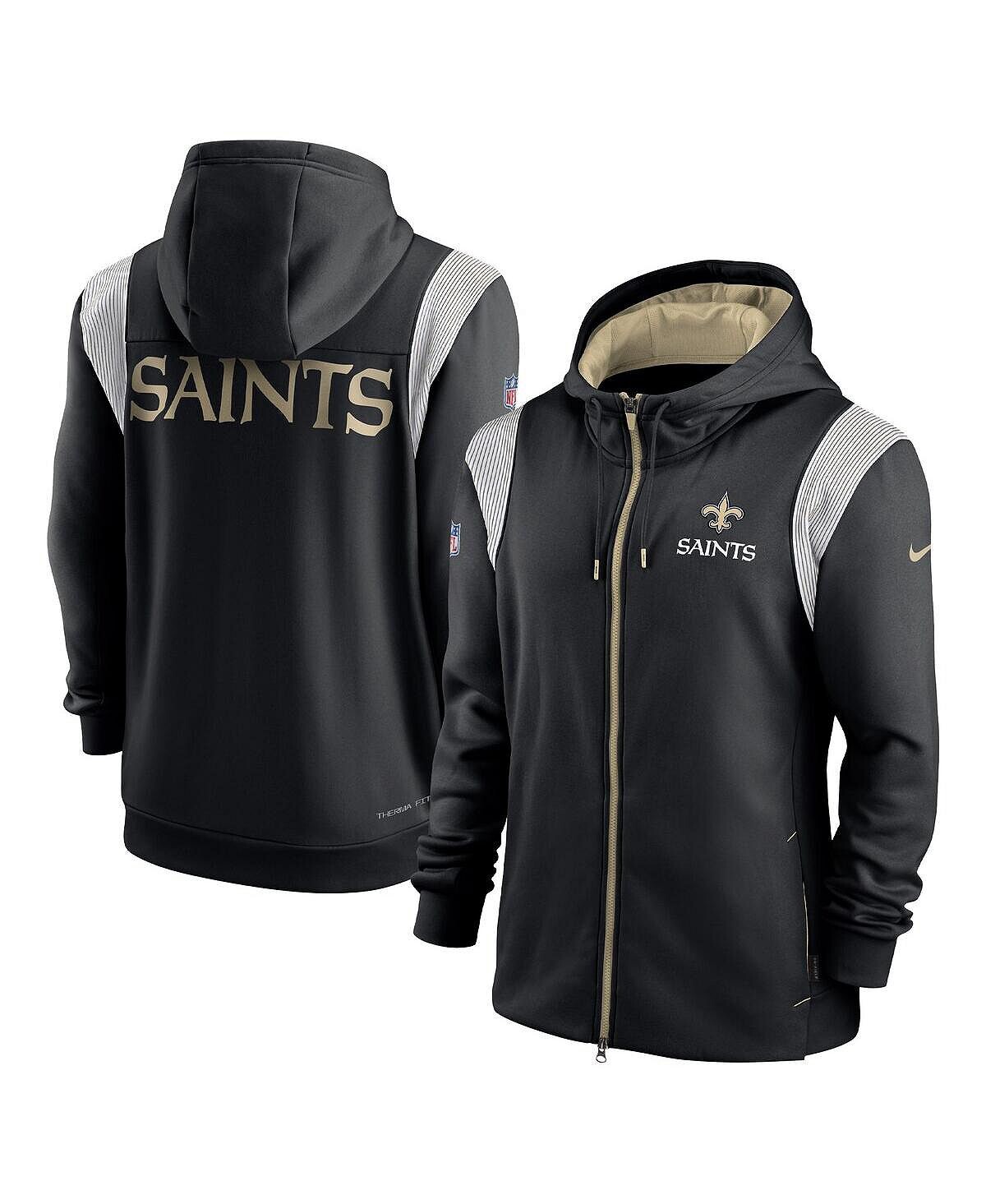 Мужская черная толстовка с молнией во всю длину New Orleans Saints Performance Sideline Lockup Nike
Мужская черная толстовка с молнией во всю длину New Orleans Saints Performance Sideline Lockup Nike