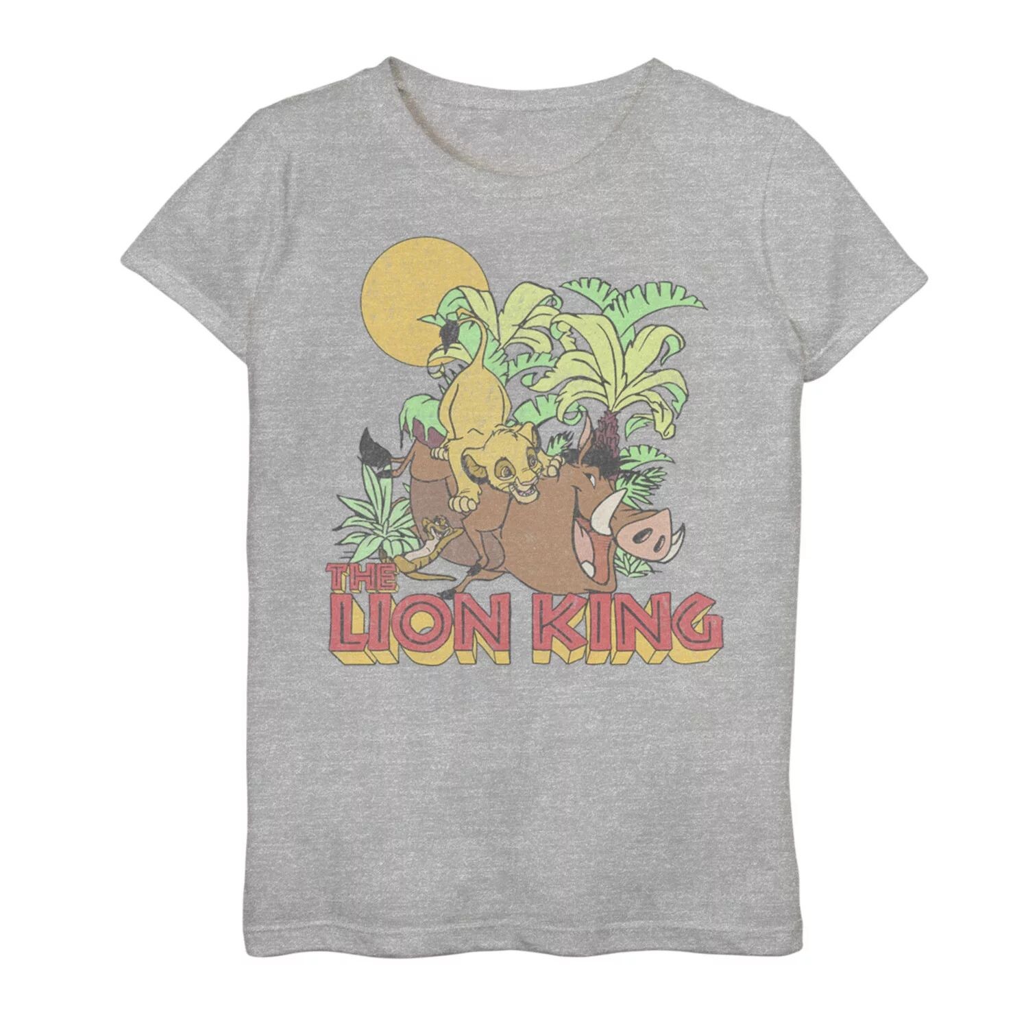 Футболка Disney's The Lion King для девочек 7–16 лет с забавным рисунком тропического леса Disney
Футболка Disney's The Lion King для девочек 7–16 лет с забавным рисунком тропического леса Disney