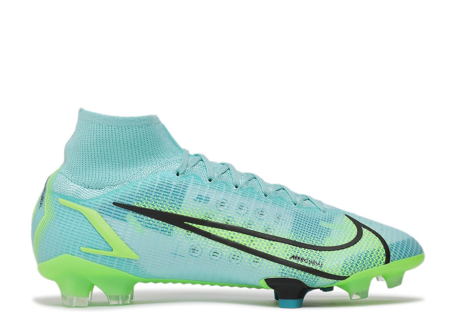 Кроссовки Nike Mercurial Superfly 8 Elite Fg 'Dynamic Turquoise Lime Glow', синий
Кроссовки Nike Mercurial Superfly 8 Elite Fg 'Dynamic Turquoise Lime Glow', синий
