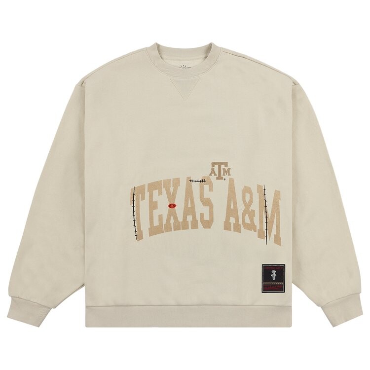 Толстовка Cactus Jack By Travis Scott Cactus Jack by Travis Scott x Mitchell & Ness Texas A&M University Crewneck, бежевый
Толстовка Cactus Jack By Travis Scott Cactus Jack by Travis Scott x Mitchell & Ness Texas A&M University Crewneck, бежевый