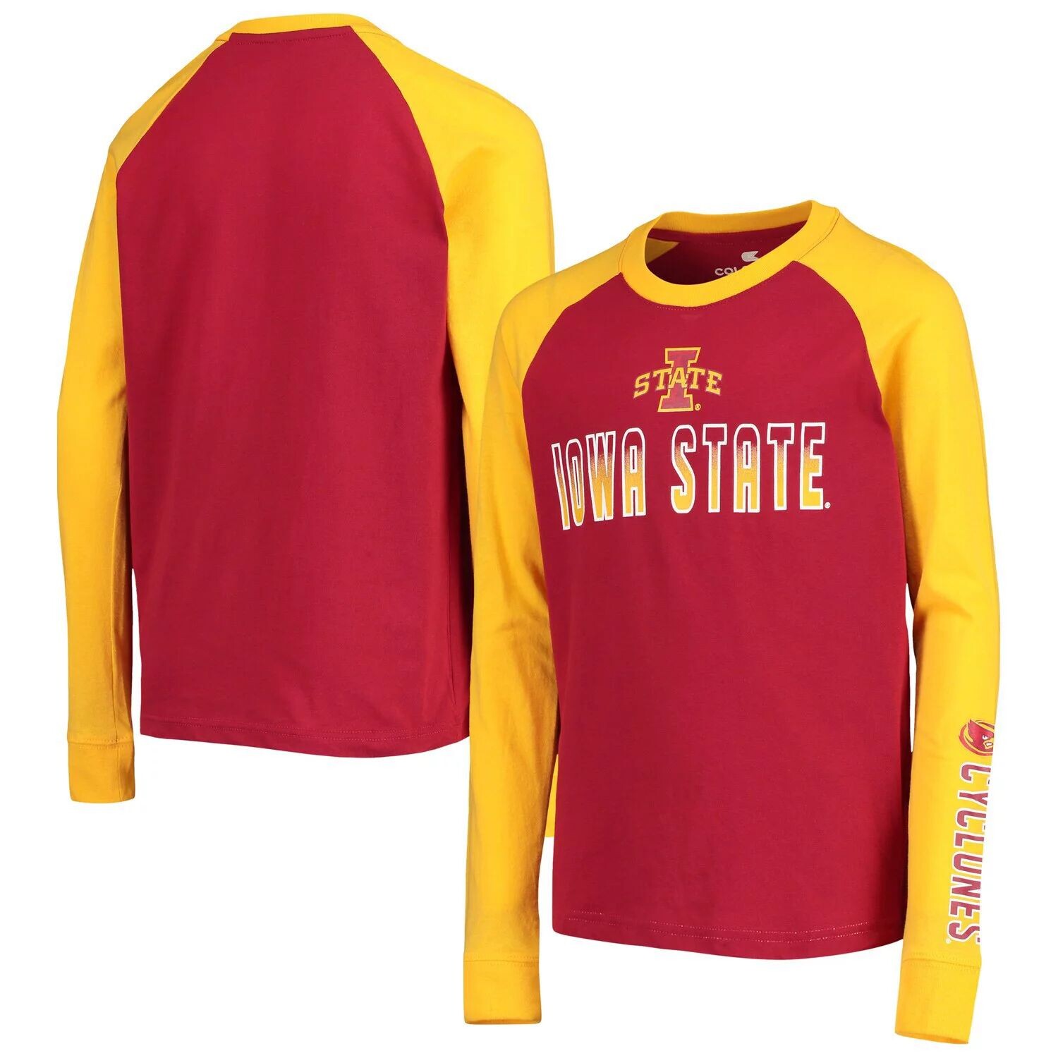Молодежная шапка-бини Colosseum Cardinal Iowa State Cyclones, футболка реглан с длинными рукавами Colosseum
Молодежная шапка-бини Colosseum Cardinal Iowa State Cyclones, футболка реглан с длинными рукавами Colosseum