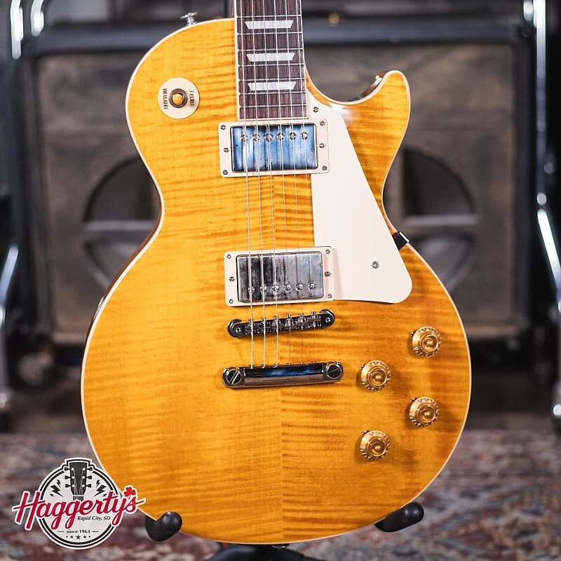 Электрогитара Gibson Les Paul Standard 50s Figured Top - Honey Amber with Hardshell Case
Электрогитара Gibson Les Paul Standard 50s Figured Top - Honey Amber with Hardshell Case