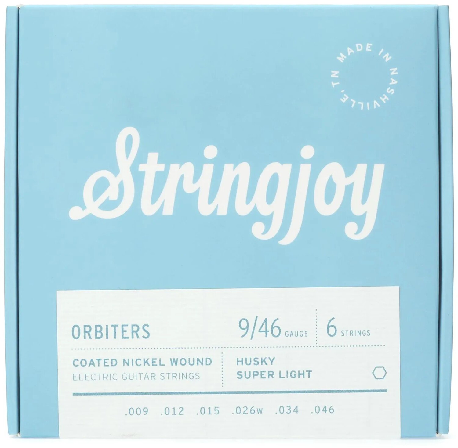 Струны для электрогитары Stringjoy Orbiters Husky с никелированной намоткой — сверхлегкий калибр (.009–.046)
Струны для электрогитары Stringjoy Orbiters Husky с никелированной намоткой — сверхлегкий калибр (.009–.046)