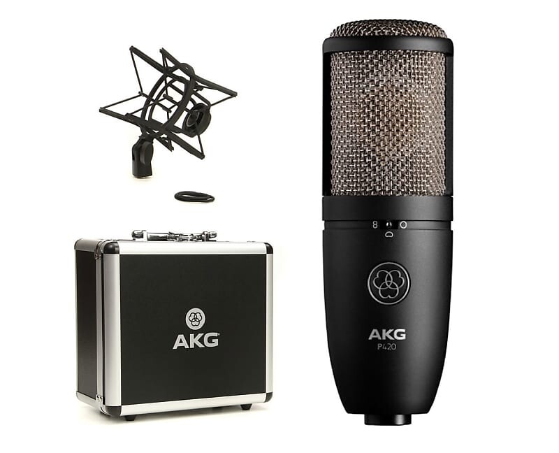 Студийный конденсаторный микрофон AKG P420 Perception 420 Multi-Pattern Large-Diapraghm Condenser Microphone
Студийный конденсаторный микрофон AKG P420 Perception 420 Multi-Pattern Large-Diapraghm Condenser Microphone