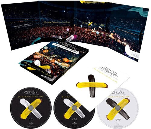 CD диск Carrasco, Manuel: Hay Que Vivir El Momento-Directo Estadio De La Cartuja Sevillahay Que Vivir El Momento-Directo Estadio De La Cartuja Sevilla - 2CD+DVD
CD диск Carrasco, Manuel: Hay Que Vivir El Momento-Directo Estadio De La Cartuja Sevillahay Que Vivir El Momento-Directo Estadio De La Cartuja Sevilla - 2CD+DVD