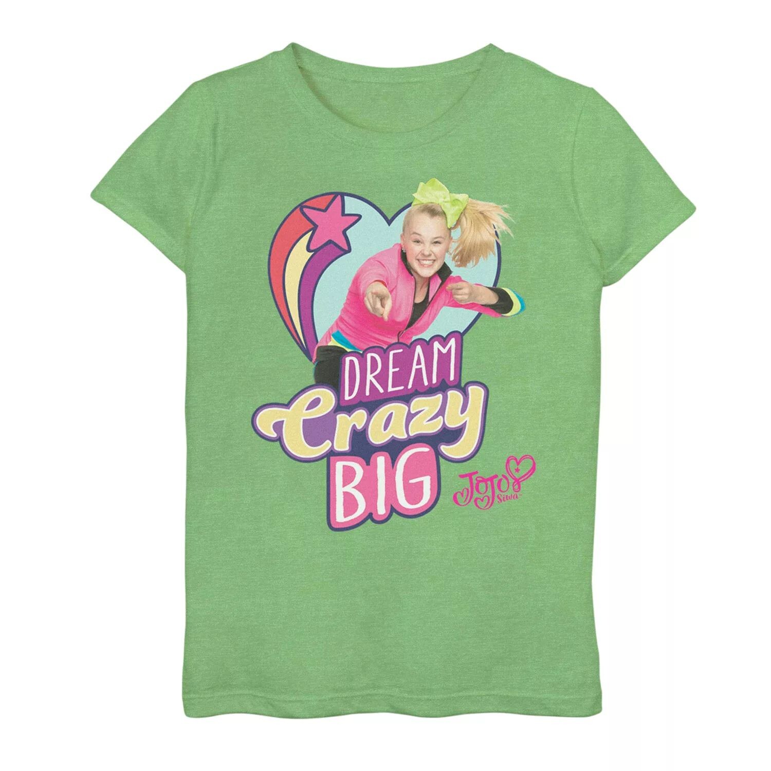 Футболка Jojo Siwa Dream Crazy с большим рисунком для девочек 7–16 лет Licensed Character
Футболка Jojo Siwa Dream Crazy с большим рисунком для девочек 7–16 лет Licensed Character
