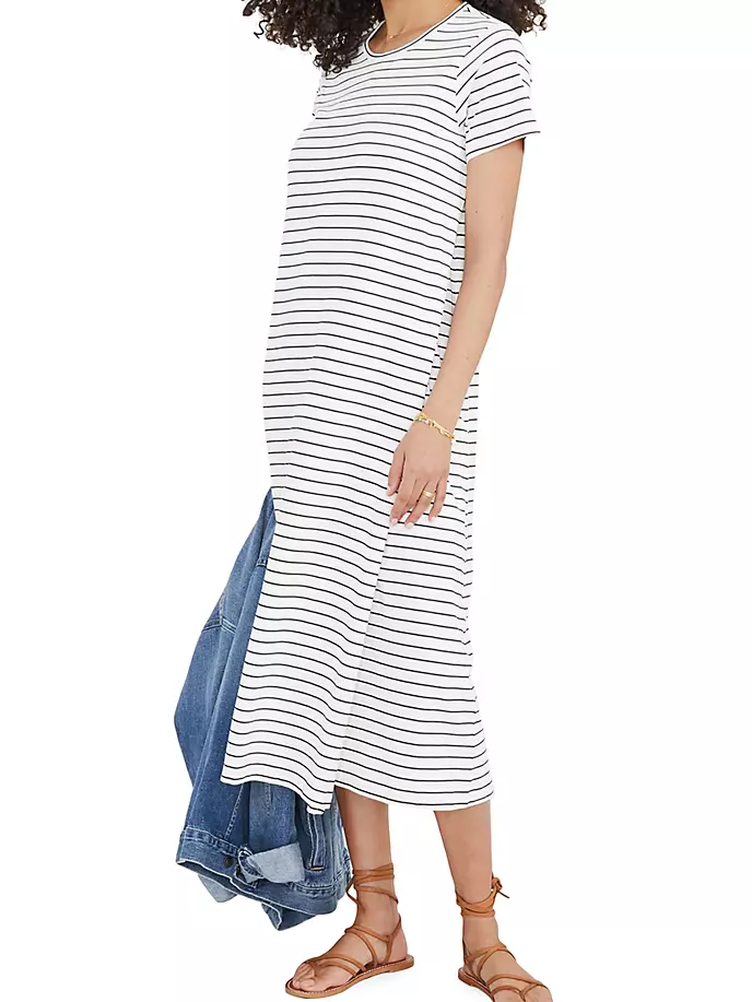 Платье-футболка миди для кормящих мам The Maternity Easy Going Hatch, цвет black white stripe
Платье-футболка миди для кормящих мам The Maternity Easy Going Hatch, цвет black white stripe