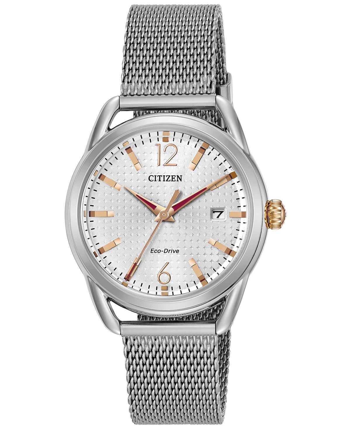 Женские часы Drive from Citizen Eco-Drive с сетчатым браслетом из нержавеющей стали FE6081-51A, серебро
Женские часы Drive from Citizen Eco-Drive с сетчатым браслетом из нержавеющей стали FE6081-51A, серебро