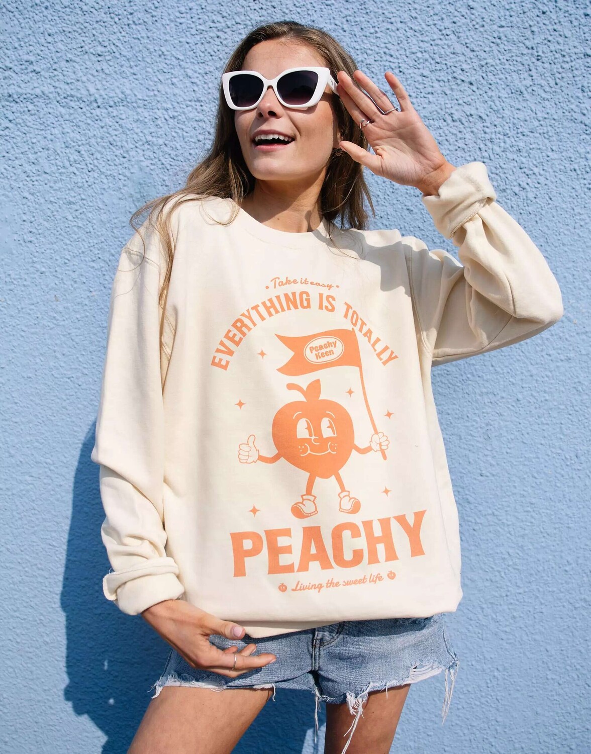 Свитшот Batch1 унисекс в стиле ретро с графическим рисунком Everything is персикового цвета ванили
Свитшот Batch1 унисекс в стиле ретро с графическим рисунком Everything is персикового цвета ванили