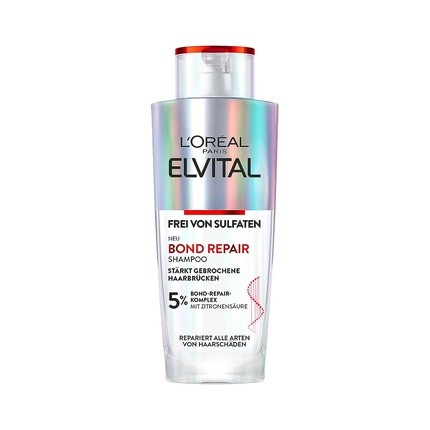L'Oréal Paris Elvital Repair Шампунь нежное очищающее с комплексом Bond Repair и лимонной кислотой 200мл
L'Oréal Paris Elvital Repair Шампунь нежное очищающее с комплексом Bond Repair и лимонной кислотой 200мл