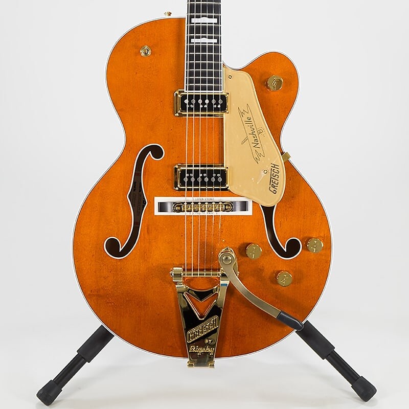 Электрогитара G6120TG-DS Players Edition Nashville Hollow Body DS with String-Thru Bigsby and Gold Hardware
Электрогитара G6120TG-DS Players Edition Nashville Hollow Body DS with String-Thru Bigsby and Gold Hardware