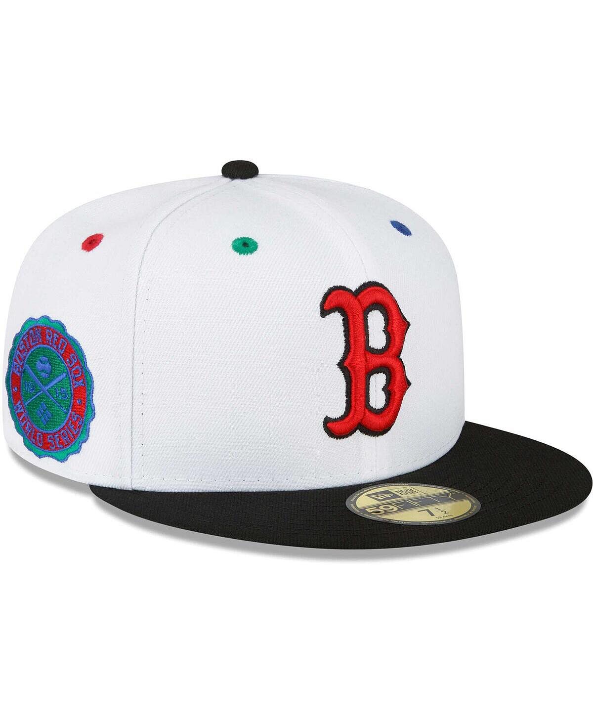 Мужская белая, черная кепка Boston Red Sox 1915 World Series Primary Eye 59FIFTY. New Era
Мужская белая, черная кепка Boston Red Sox 1915 World Series Primary Eye 59FIFTY. New Era