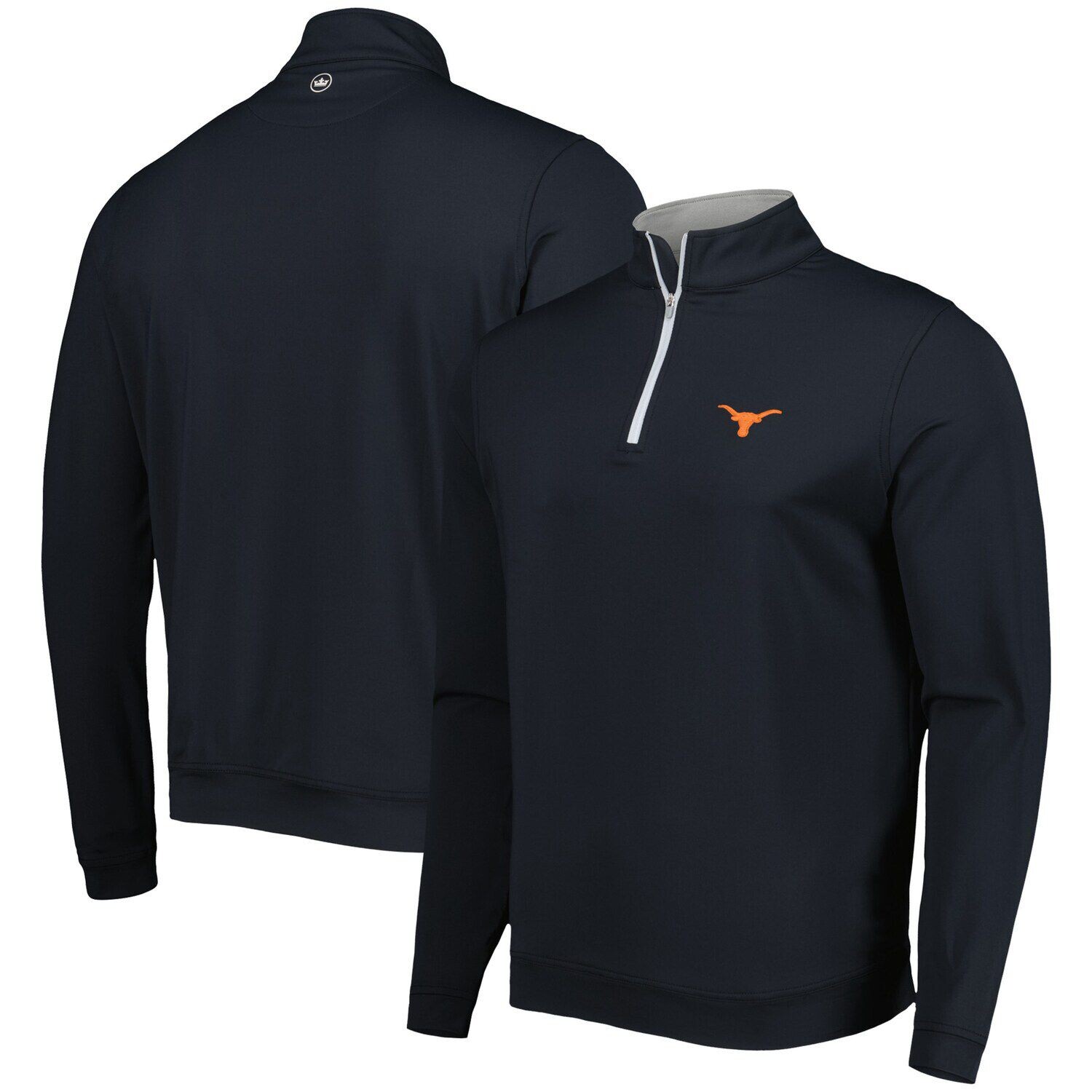 Мужской черный флисовый свитшот с молнией четверти Texas Longhorns Stack Essential
Мужской черный флисовый свитшот с молнией четверти Texas Longhorns Stack Essential