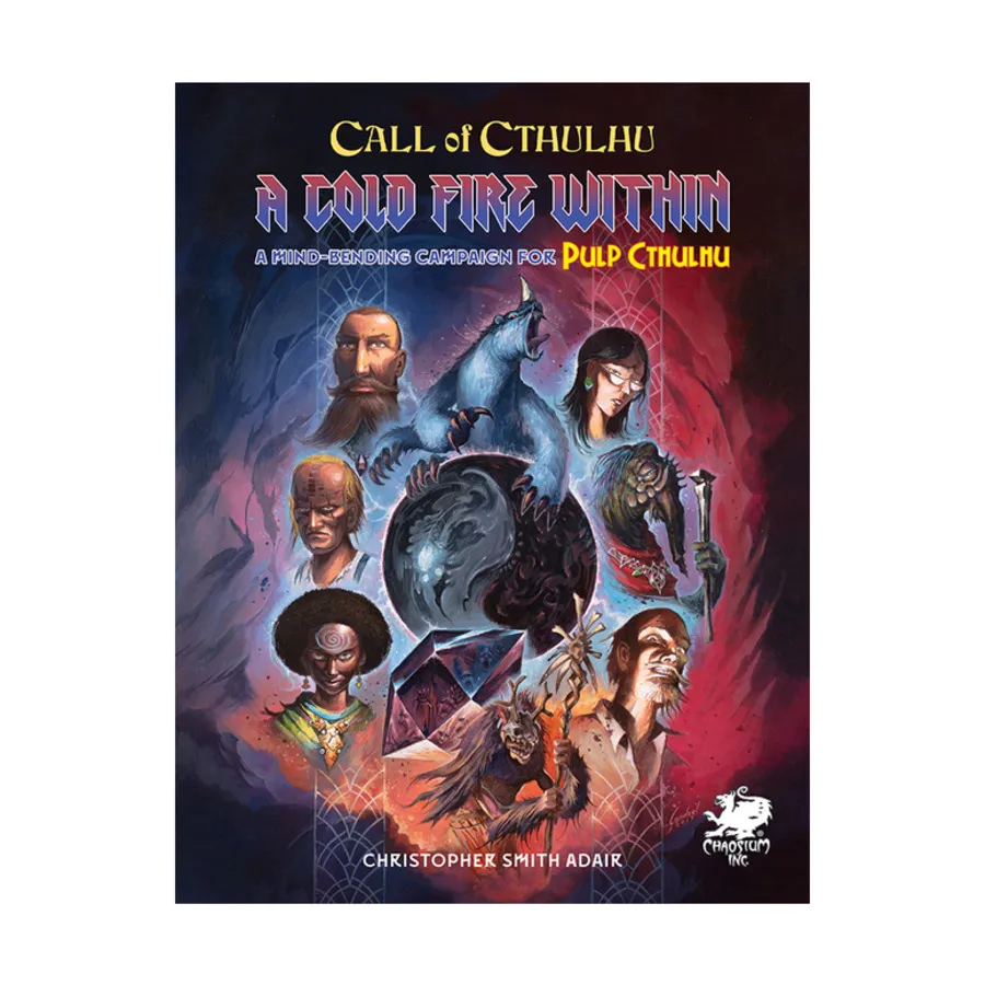 Pulp Cthulhu - A Cold Fire Within, Call of Cthulhu (7th Edition), твердый переплет
Pulp Cthulhu - A Cold Fire Within, Call of Cthulhu (7th Edition), твердый переплет