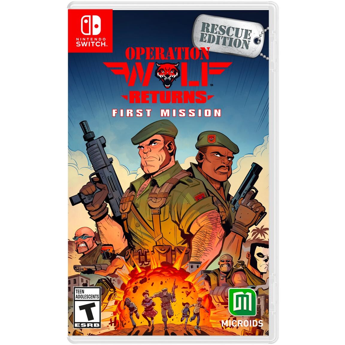 Видеоигра Operation Wolf Returns: First Mission - Rescue Edition - Nintendo Switch
Видеоигра Operation Wolf Returns: First Mission - Rescue Edition - Nintendo Switch