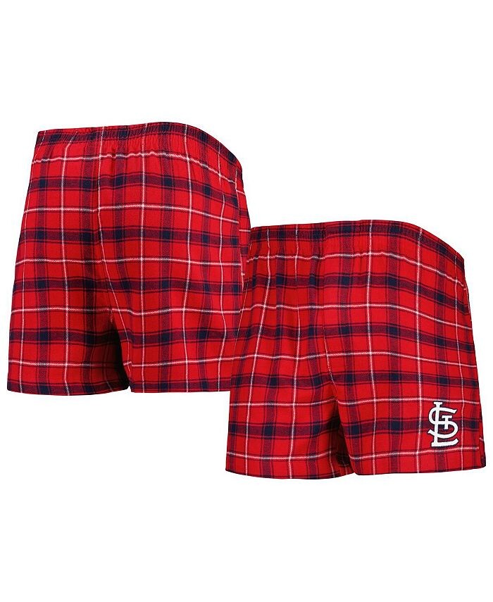Мужские фланелевые боксеры St. Louis Cardinals Ledger красного и темно-синего цвета Concepts Sport, красный
Мужские фланелевые боксеры St. Louis Cardinals Ledger красного и темно-синего цвета Concepts Sport, красный