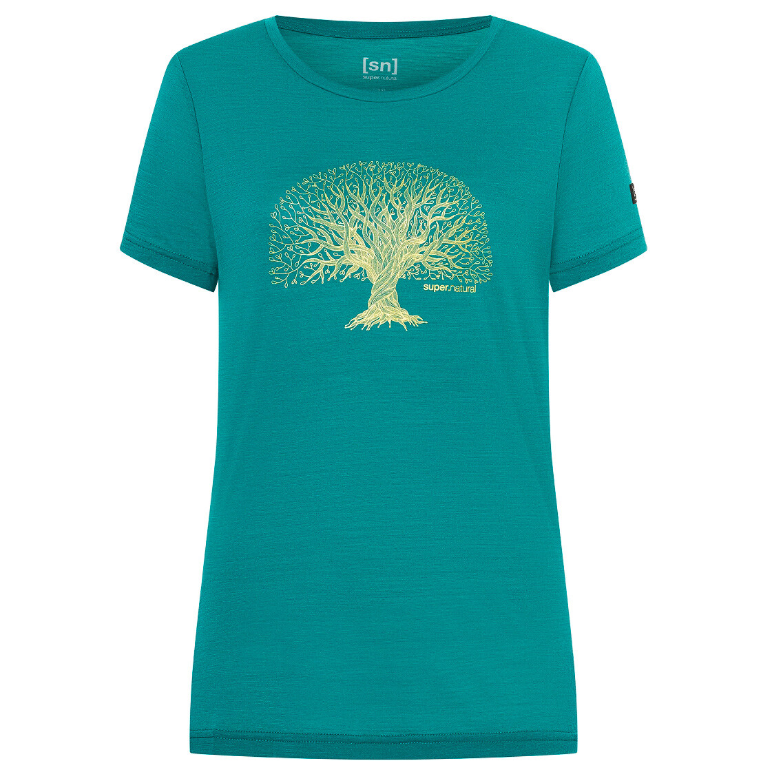 Рубашка из мериноса Super Natural Women's Tree of Knowledge Tee, цвет Deep Jungle/Gold
Рубашка из мериноса Super Natural Women's Tree of Knowledge Tee, цвет Deep Jungle/Gold