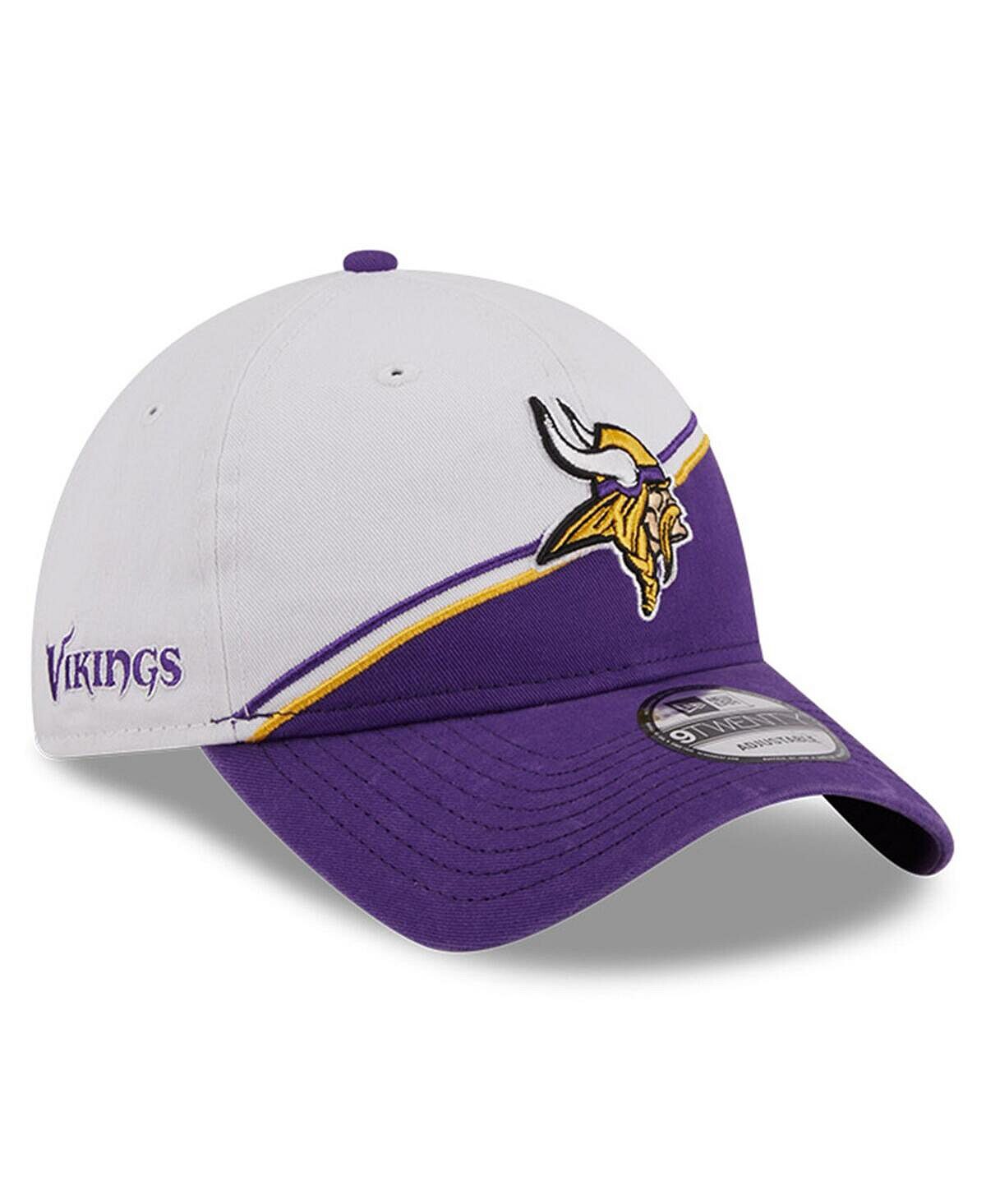 Мужская регулируемая кепка Minnesota Vikings 2023 Sideline 9TWENTY бело-фиолетового цвета New Era
Мужская регулируемая кепка Minnesota Vikings 2023 Sideline 9TWENTY бело-фиолетового цвета New Era