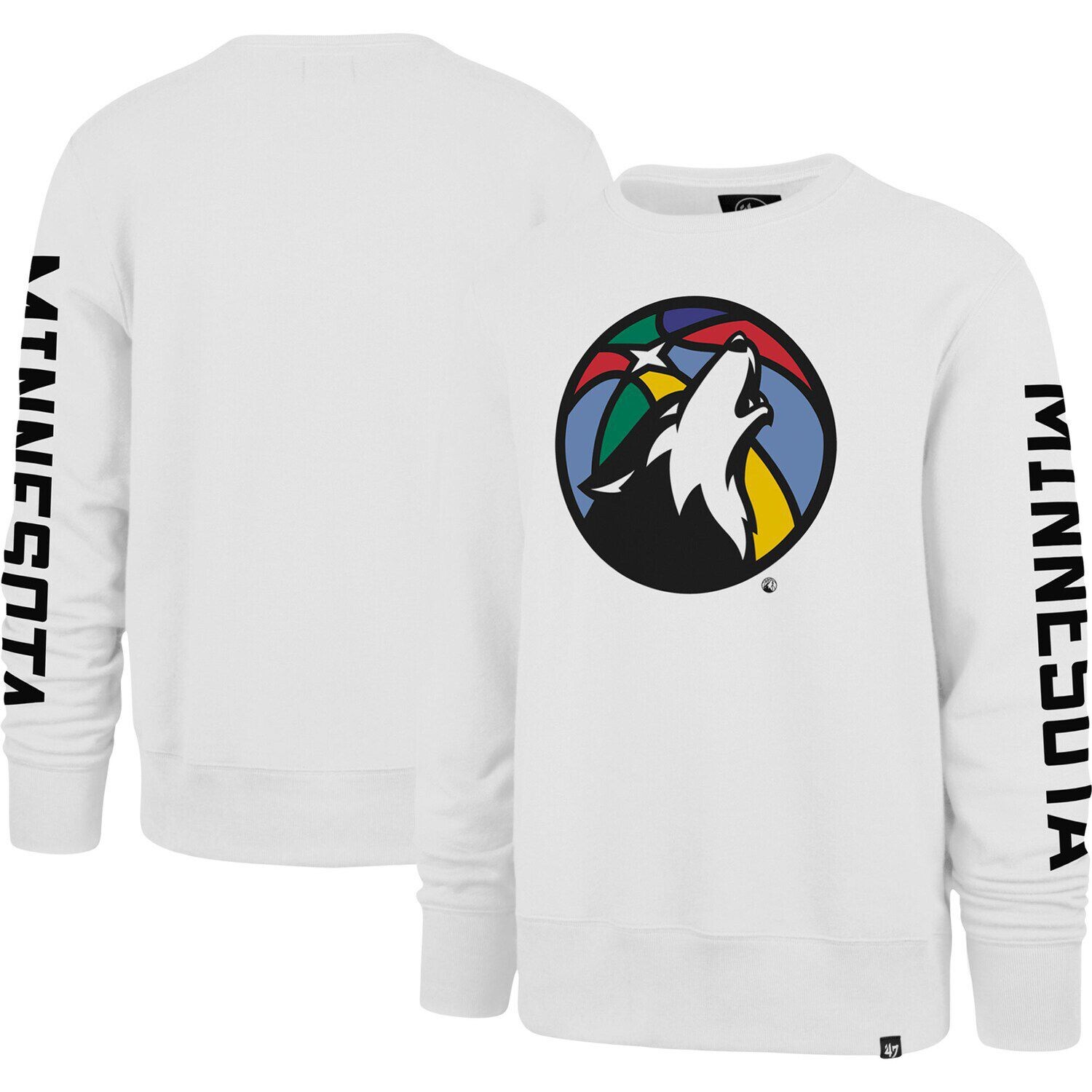 Мужской белый пуловер с двумя торфяными заголовками '47 Minnesota Timberwolves 2022/23 City Edition
Мужской белый пуловер с двумя торфяными заголовками '47 Minnesota Timberwolves 2022/23 City Edition