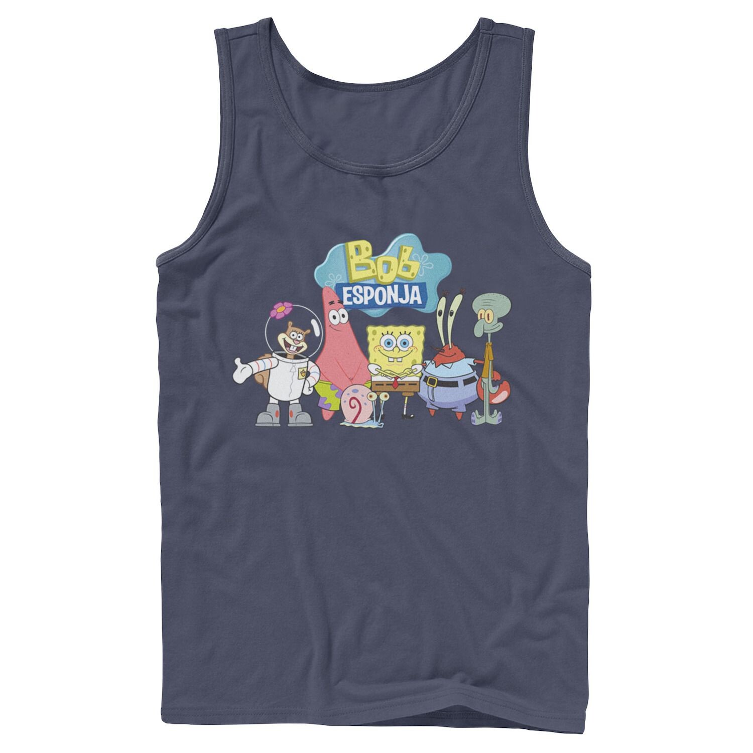 Мужская майка с рисунком Nickelodeon SpongeBob SquarePants Bob Esponja Happy Group Shot
Мужская майка с рисунком Nickelodeon SpongeBob SquarePants Bob Esponja Happy Group Shot
