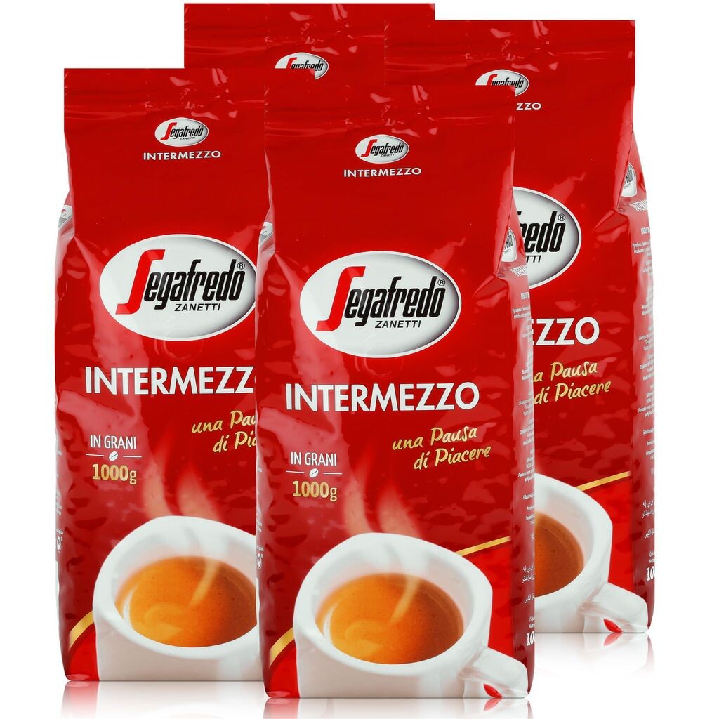 Кофе Segafredo Intermezzo эспрессо в зернах 1 кг — крепкий и пряный (4 шт. в упаковке)
Кофе Segafredo Intermezzo эспрессо в зернах 1 кг — крепкий и пряный (4 шт. в упаковке)