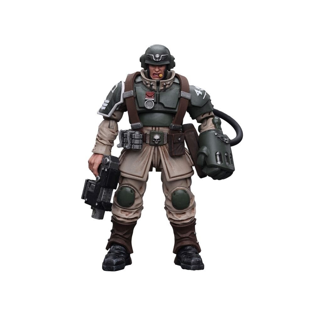 Фигурка Warhammer 40k 1/18 Astra Militarum - Сержант-ветеран командного отделения Кадии с силовым кулаком Joy Toy
Фигурка Warhammer 40k 1/18 Astra Militarum - Сержант-ветеран командного отделения Кадии с силовым кулаком Joy Toy