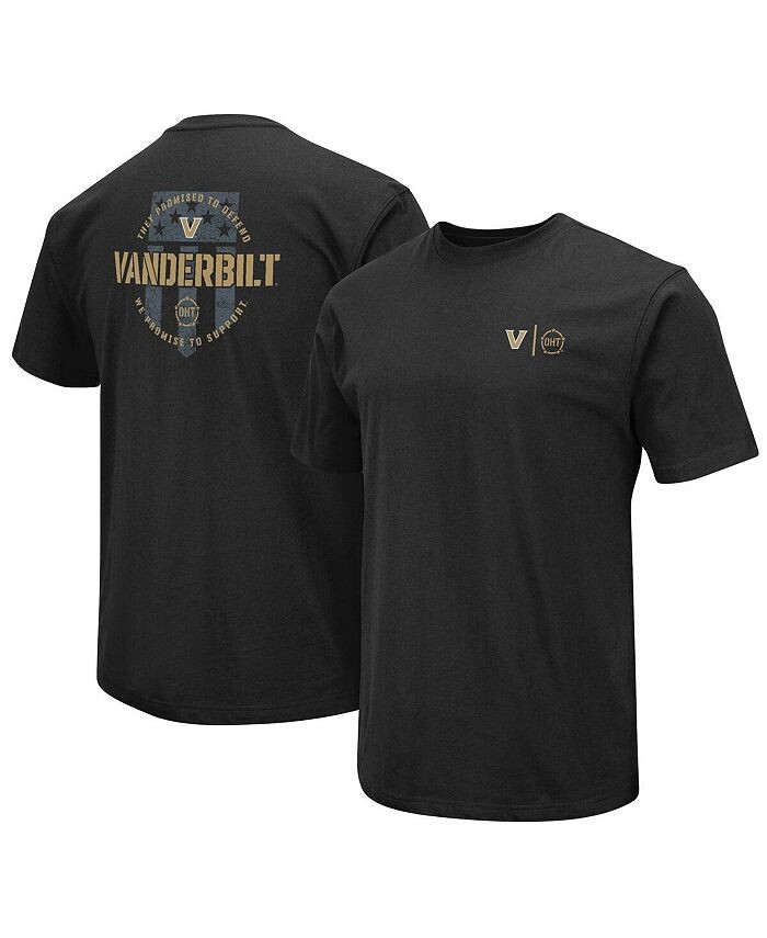 Мужская черная футболка в военном стиле Vanderbilt Commodores OHT Colosseum, черный
Мужская черная футболка в военном стиле Vanderbilt Commodores OHT Colosseum, черный