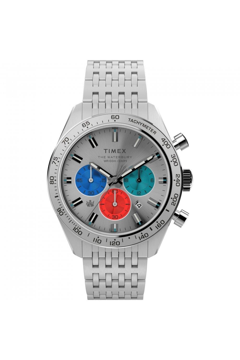 Классические часы Heritage Collection из нержавеющей стали — TW2V42400 Timex, серебро
Классические часы Heritage Collection из нержавеющей стали — TW2V42400 Timex, серебро