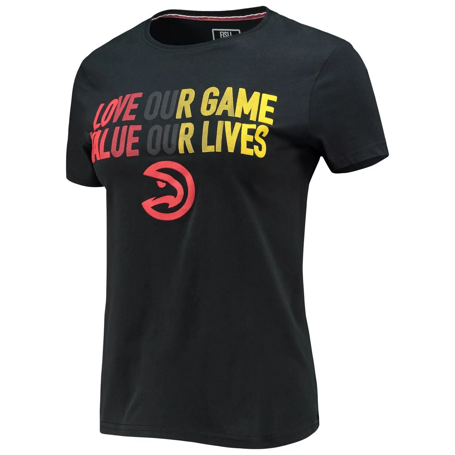 Женская черная футболка команды социальной справедливости Atlanta Hawks FISLL, Черный
Женская черная футболка команды социальной справедливости Atlanta Hawks FISLL, Черный