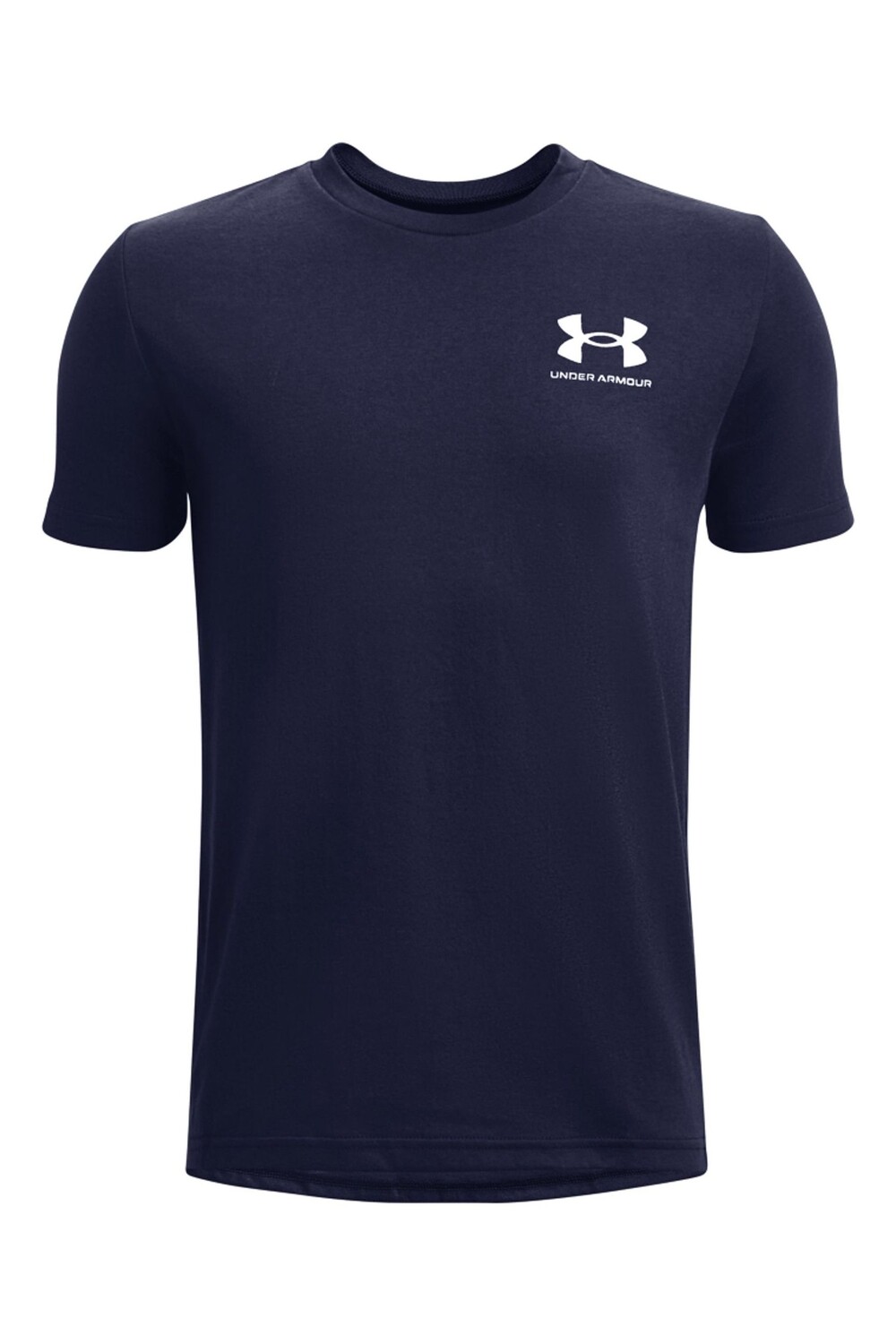 Синяя футболка в спортивном стиле с короткими рукавами и левой грудью Under Armour, синий
Синяя футболка в спортивном стиле с короткими рукавами и левой грудью Under Armour, синий
