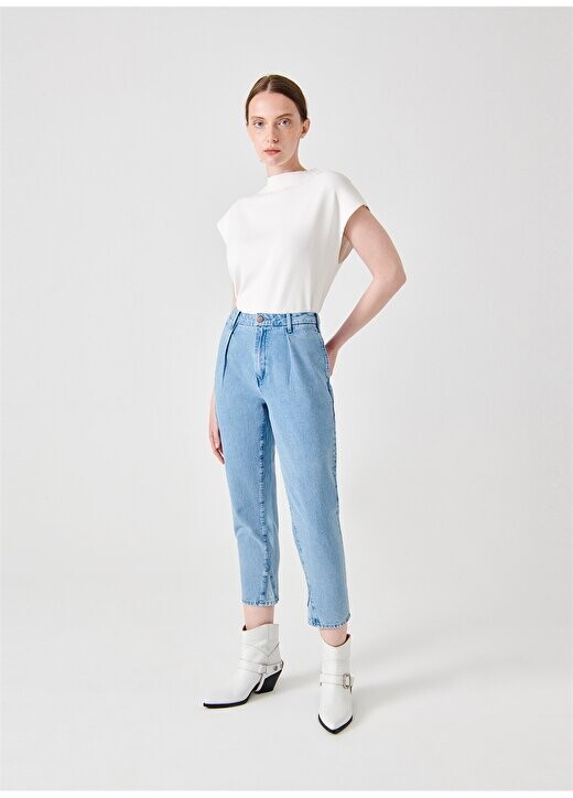 Женские брюки из джинсовой ткани цвета индиго с нормальной талией DTK329 Denim Trip, индиго
Женские брюки из джинсовой ткани цвета индиго с нормальной талией DTK329 Denim Trip, индиго